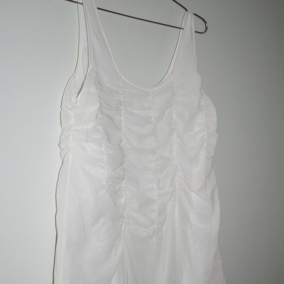 COS Ruched Linen Blouse - Picture 7 of 8